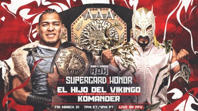 El Hijo del Vikingo VS Komander - AAA Mega Championship (Full Match)