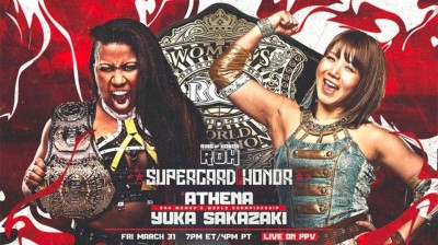Athena VS Yuka Sakazaki - ROH Women's Championship (Full Match)