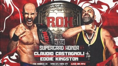 Claudio Castagnoli VS Eddie Kingston - ROH World Championship (Full Match)