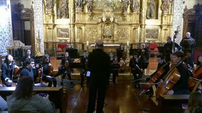El concierto de la Orquesta "Arcos de Teruel" del Sábado Santo