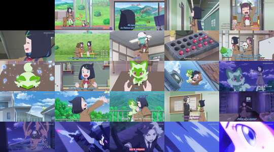◓ Anime Pokémon Horizontes • Episódio 2: O pingente com o qual