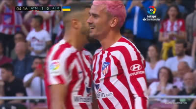 Resumen Atlético de Madrid vs Almería (2-1) | La Liga Santander | 16-4-2023