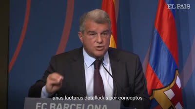 Lo más importante de la rueda de prensa de Joan Laporta por el  “Caso Negreira”