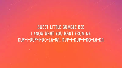Sweet Little Bumblebee- Lyrics- Tiktok song