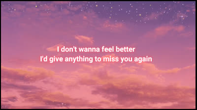 Penelope Scott- Feel better- Lyrics