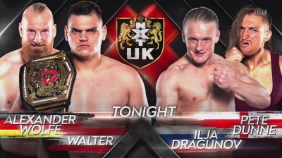 FULL MATCH - Alexander Wolfe & WALTER vs Ilja Dragunov & Pete Dunne - NXT UK 10/15/20