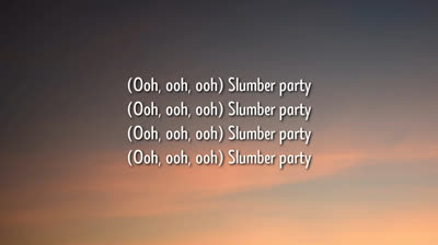 Ashnikko - Slumber party- Lyrics