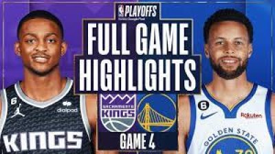 WARRIORS VS KINGS GAME 4 PLAYOFFS 2023
