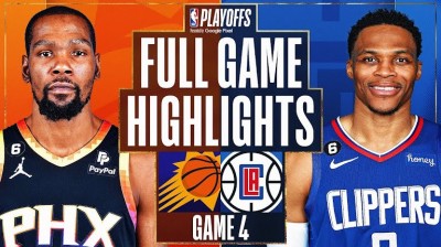 CLIPPERS VS SUNS GAME 4 2023 playoffs