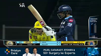 GT vs CSK 29th Match Match Replay from Indian Premier League 2022