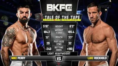 Mike Perry vs Luke Rockhold - BKFC 41