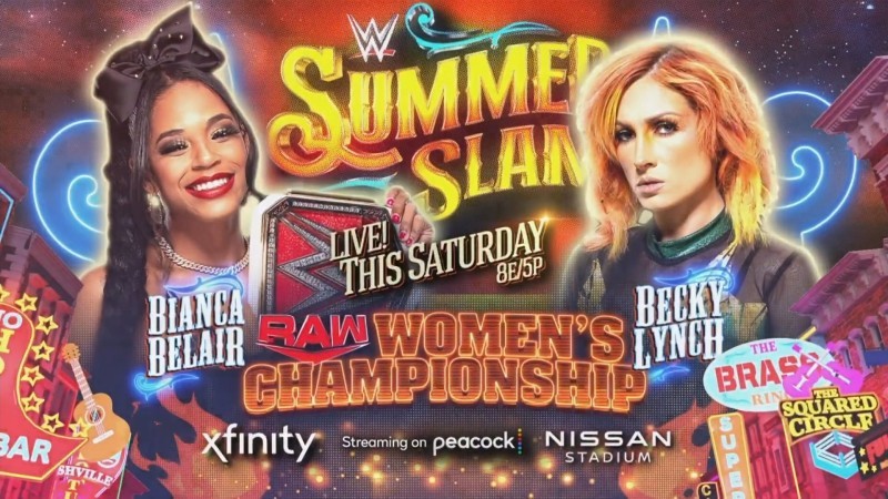 Shiina on X: Becky Lynch & Bianca Belair In-Game   / X