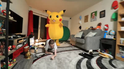 Pikachu Chases Ricky Berwick