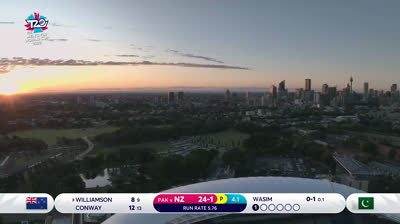 NZ vs PAK 1st Semi-Final Match Replay from ICC Mens T20 World Cup 2022