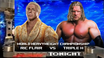 Ric Flair vs Triple H - World Heavyweight Championship Match (Full Match)