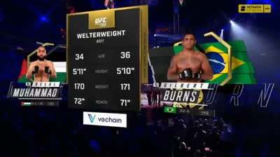 Bilol Muhammad vs Gilbert Byurns (Full Fight) - UFC 288 HD