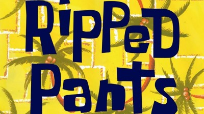 BOB ESPONJA: PANTALONES ROTOS  JON V,: