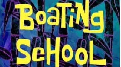 BOB ESPONJA: ESCUELA DE NAVEGACION  JON V,: