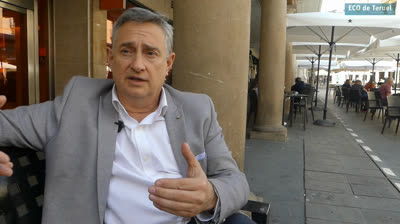 ENTREVISTA CON JESUS BLASCO,PRESIDENTE DE CEPYME TERUEL