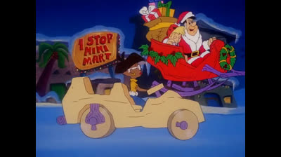 NAVIDAD CON LOS PICAPIEDRA