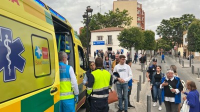 Ataque con gas pimienta a la sede del PP de Móstoles