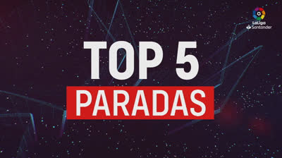 Las mejores paradas en la jornada 36 de La Liga Santander | TOP 5