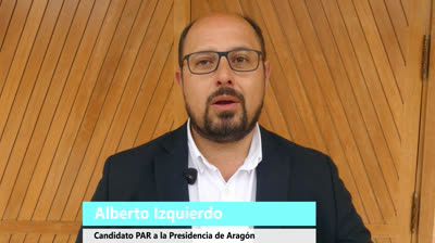 ALBERTO IZQUIERDO CANDIDATO PAR A PRESIDIR ARAGÓN