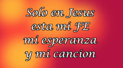 Solo En Jesús