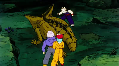 Bola de drac Z Cap140 // Apareix un ou estrany. En Trunks s'esgarrifa