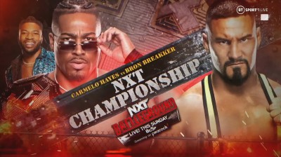 Carmelo Hayes vs Bron Breakker (Full Match)