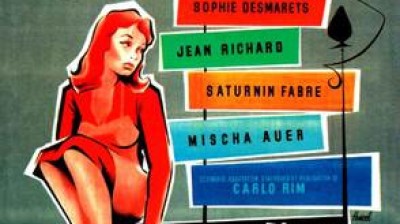 Escalier de service - Louis de Funès - Etchika Choureau (1954) NB.