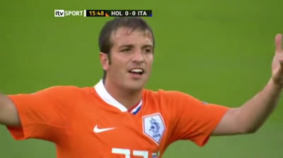 Netherlands - Italy UEFA Euro 2008 group stage matchday 1 full match english commentary