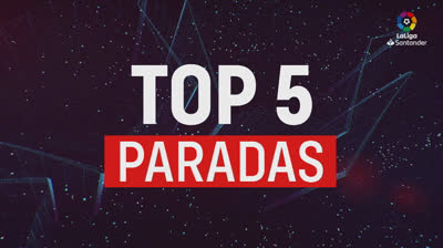 Las mejores paradas en la jornada 37 de La Liga Santander | TOP 5