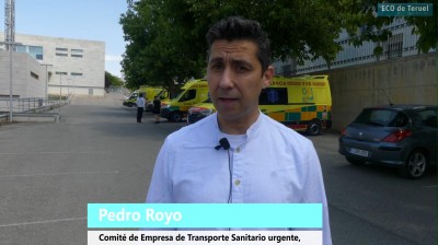 Inquietud entre los trabajadores del trasporte sanitario de todo Aragón ante la entrada de la nueva empresa