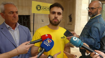 RUEDA DE PRENSA DE PRESENTACION DE RECICLOS EN TERUEL