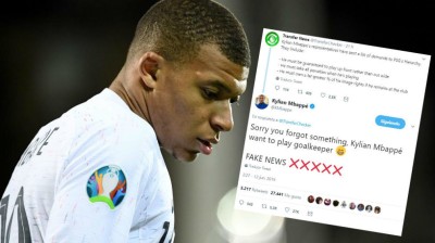 Mbappé desmiente que jugará en el Real Madrid esta temporada a través de un tweet