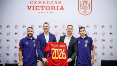 Anuncio de cervezas Victoria con la Selección Española