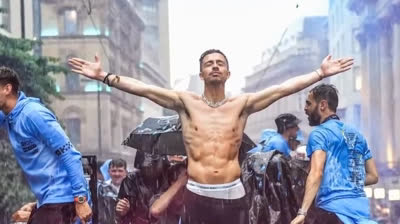 Los mejores momentos de Jack Grealish en la celebración del Manchester City