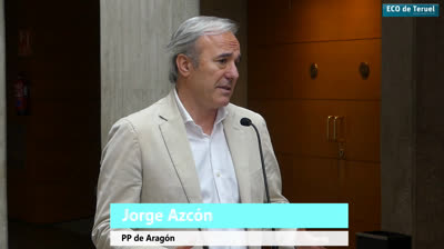 JORGE AZCON (PP) TRAS REUNION CON GUITARTE