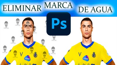 Cómo quitar MARCAS de AGUA - Tutorial Photoshop