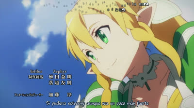 SWORT ART ONLINE LATINO CAP 17