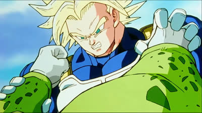 Bola de drac Z Cap163 // L'ultrapoder d'en Trunks salva el seu pare