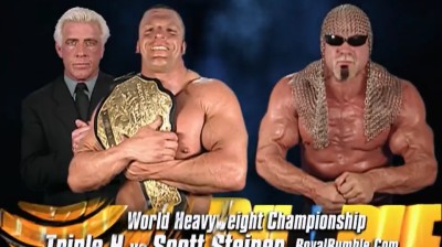 Triple H vs Scott Steiner - Royal Rumble 2003 (Full Match)